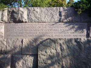 Roosevelt Memorial, Washington D.C.