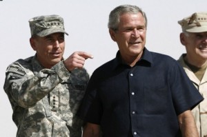 Sie veränderten den Mittleren Osten. Petraeus und Bush